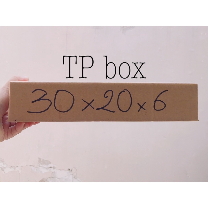 Thùng giấy carton size 30x20x6 combo 10 hộp đóng hàng hoá
