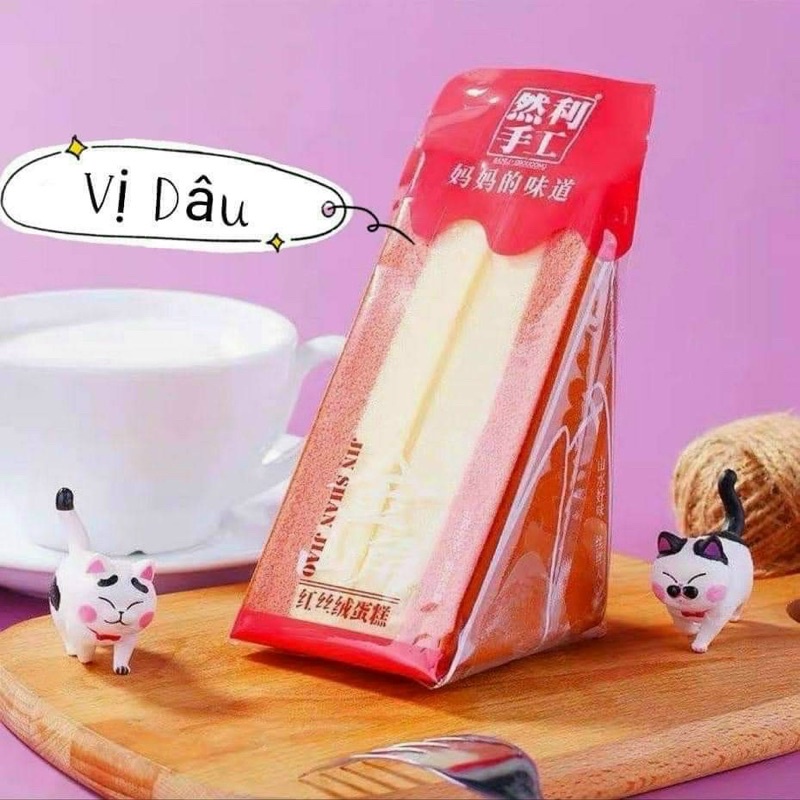 Bánh Gato Tam Giác 3 vị -chuyên sỉ