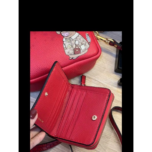 Túi trâu đỏ may mắn