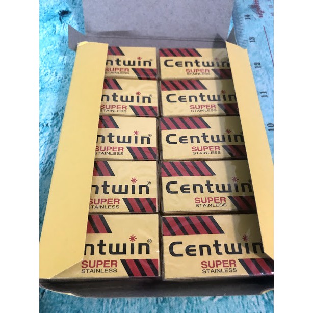 1 hộp 5 lưỡi dao lam centwin