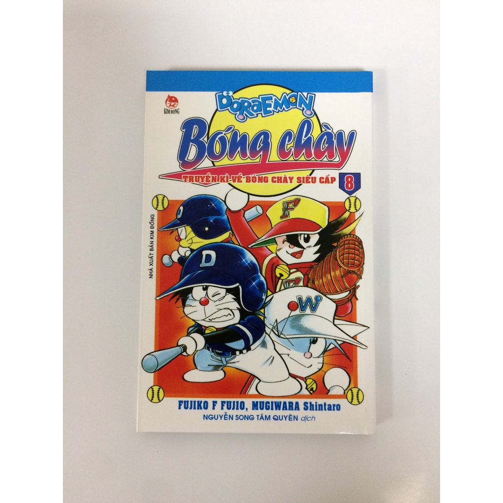 Sách - Doraemon bóng chày - Truyền kì về bóng chày siêu cấp - Tập 8