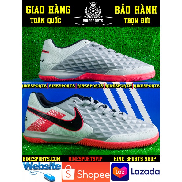 (HÀNG THAILAND) GIÀY BÓNG ĐÁ SÂN TRONG NHÀ 𝗡𝗶𝗸𝗲 Tiempo Lunar Legend VIII Pro đỏ IC.CAM KẾT Y HÌNH-CAM KẾT HÀNG TỐT NHẤT