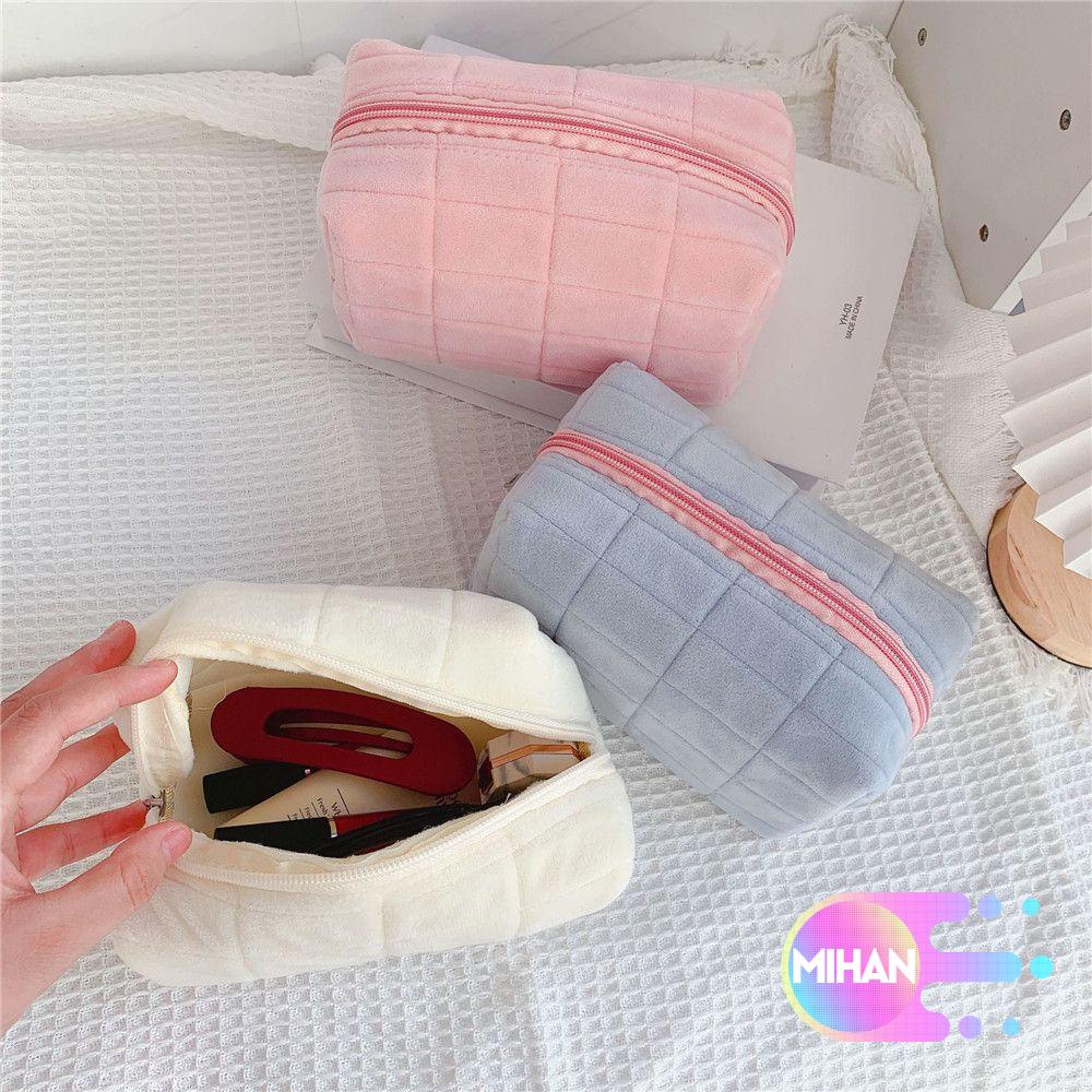 Túi Đựng Bút / Đồ Trang Điểm Đa Năng Sức Chứa Lớn Kiểu Hàn Quốc Xinh Xắn Cho Nữ