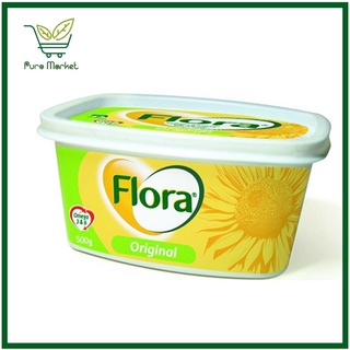 Bơ Thực Vật hiệu Flora hộp 500g