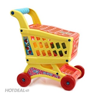 Đồ chơi xe đẩy hàng siêu thị cho bé