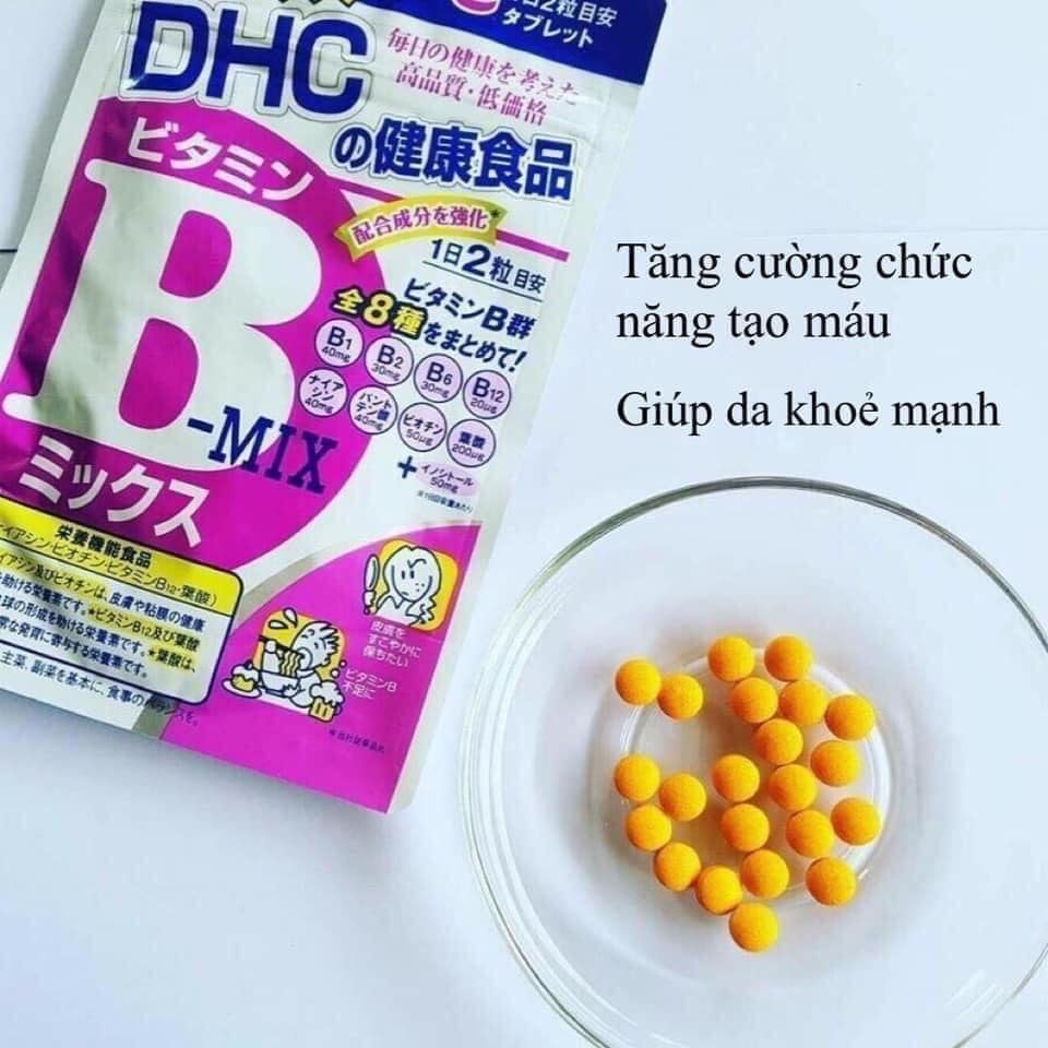 Viên Uống Bổ Sung Vitamin B Tổng Hợp DHC Vitamin B Mix Nhật Bản