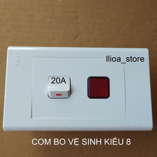 COMBO (Ổ CẮM + C/ TẮC + ÁT)PHÒNG VỆ SINH LẮP CHÌM CHỮ NHẬT