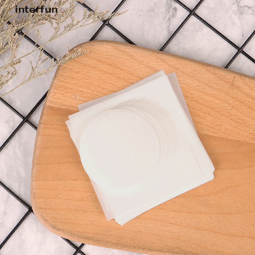 Set 500 Giấy Lót Bánh Hấp Hình Tròn / Vuông Chống Dính Tiện Dụng