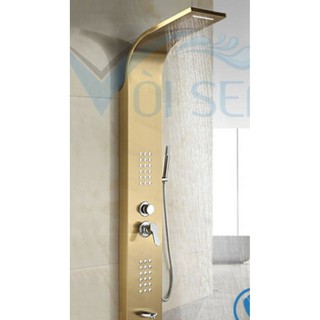 Sen Thuyền Tắm Đứng Massage Nóng Lạnh Inox 304 - có 3 màu: Bạc, đen, đồng cho quý khách lựa chọn