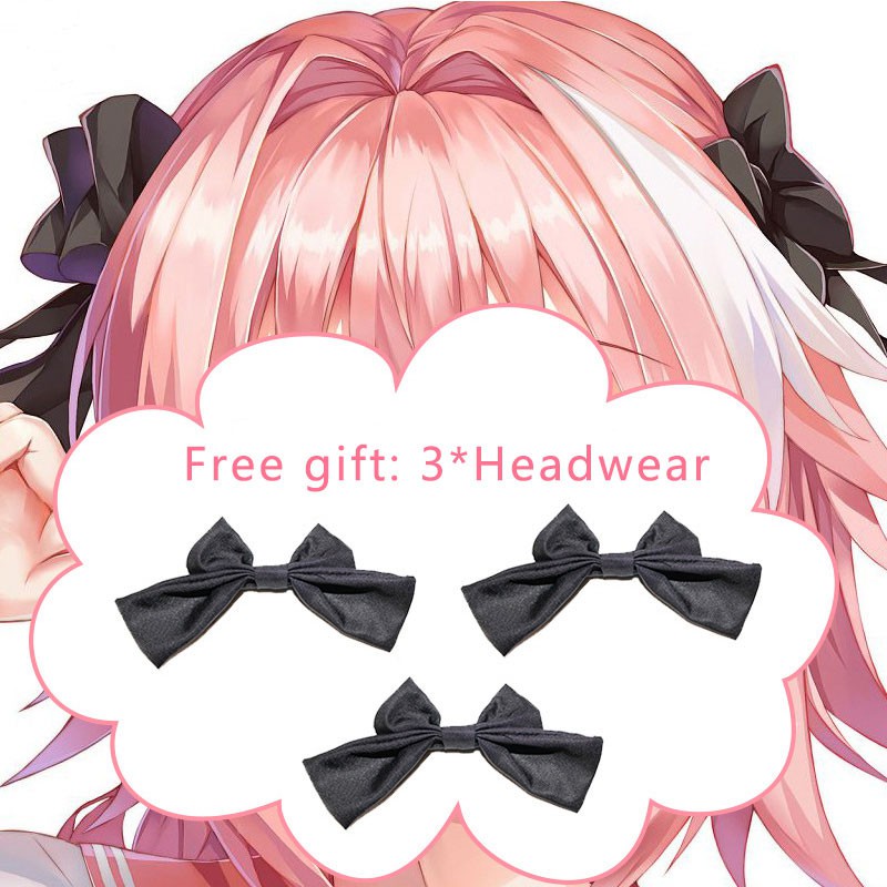 Ready stock Anime Cosplay Fate/Apocrypha Astolfo 1 Set Women Girls Short Sleeve JK Uniform Sailor Suit Dress | BigBuy360 - bigbuy360.vn