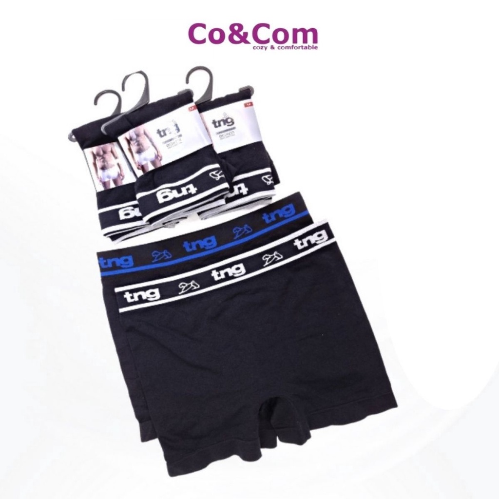 Quần Lót Nam Boxer Co&amp;Com Ôm Body Dáng Thể Thao Cạp Không Lồng ChunSiêu Co Giãn Mềm Mại - SDN.TNG