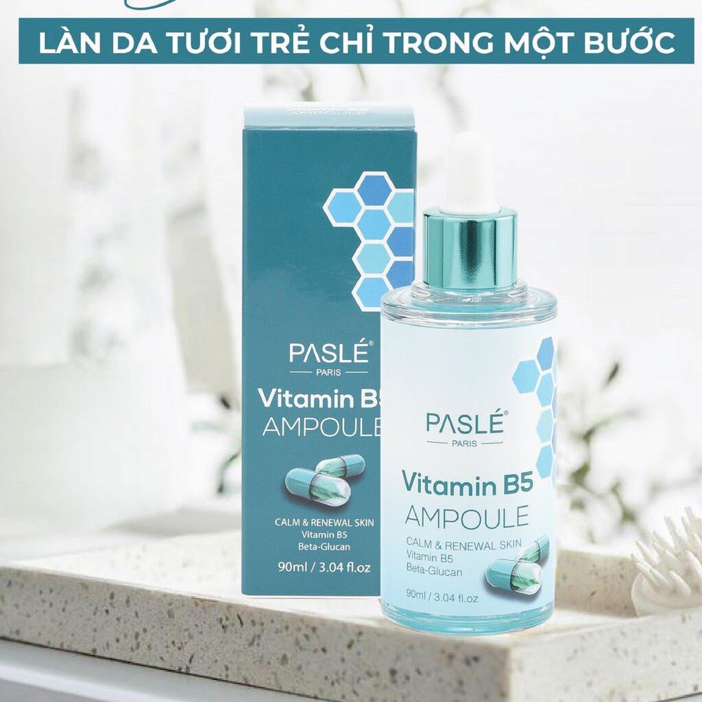 TINH CHẤT TÁI TẠO DA VITAMIN B5 AMPOULE PASLE 90ML