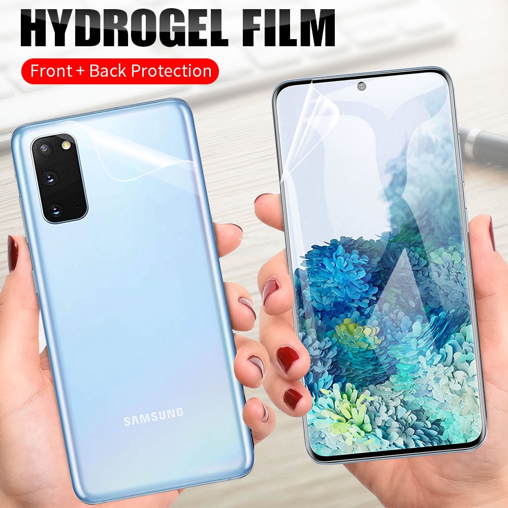 Miếng Dán Cường Lực Mặt Trước Sau Cho Samsung Galaxy S20 Ultra S8 S9 S10 Plus S10E Note8 Note9 Note10 Lite