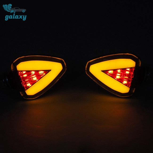 Galaxy Đèn LED Xi Nhan Hình Tam Giác Chuyên Dụng Cho Xe Mô Tô