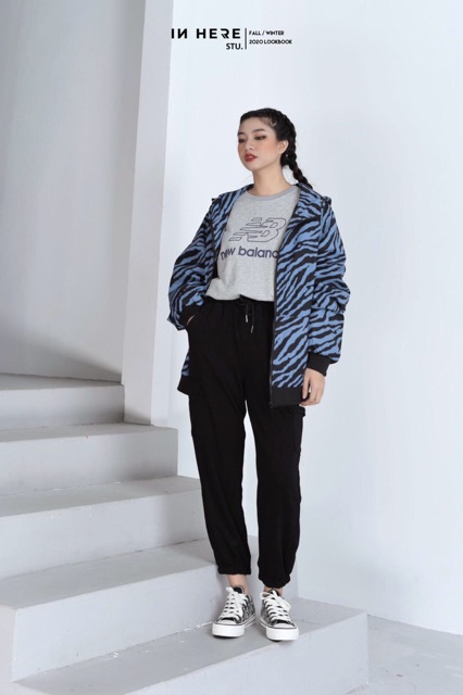 Áo khoác họa tiết vằn 30A31 | BigBuy360 - bigbuy360.vn