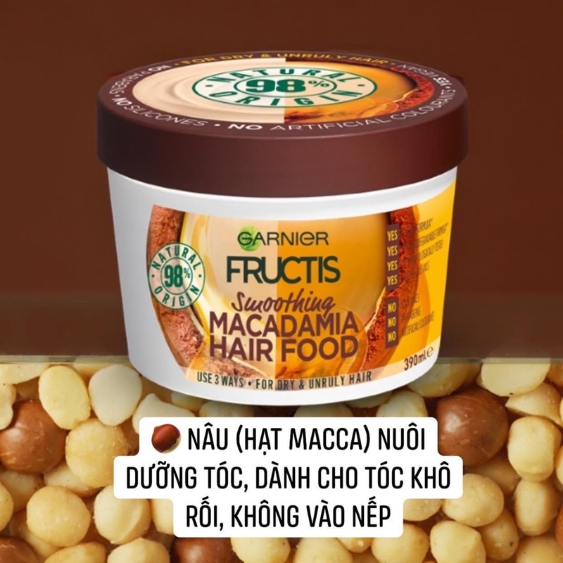 Ủ tóc Garnier Fructis Nourishing 390ml