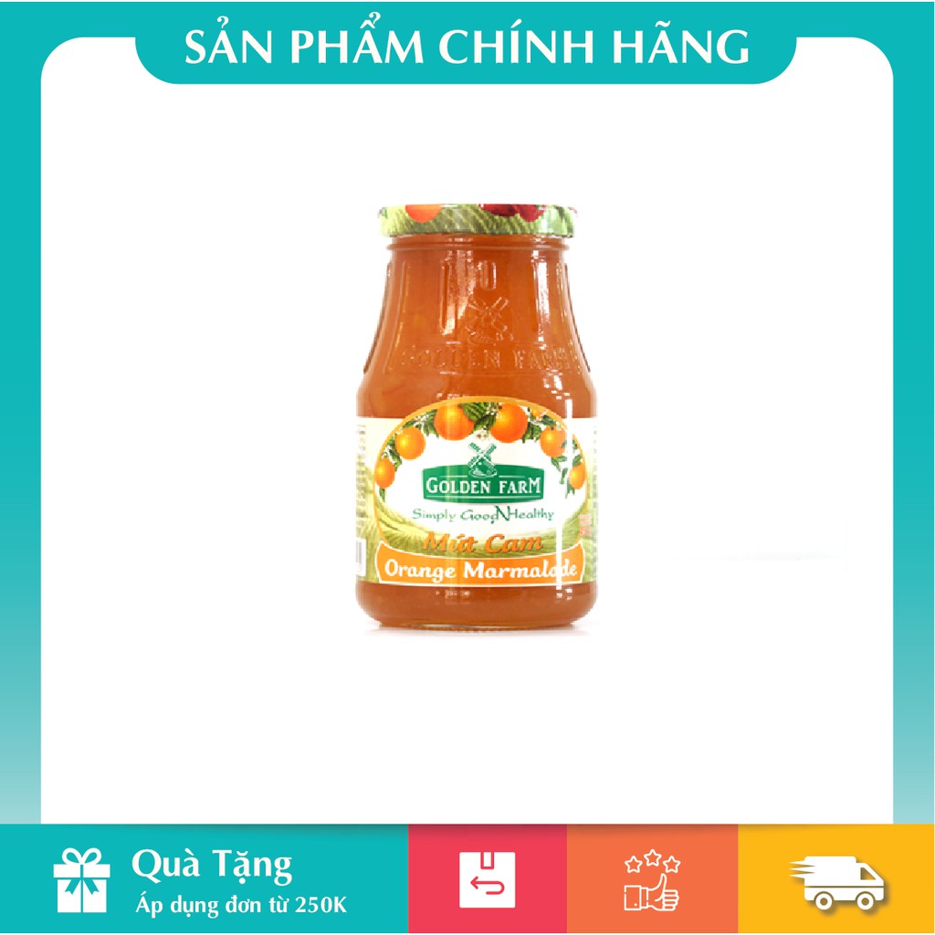 [HÀNG CHÍNH HÃNG] Mứt Cam Golden Farm