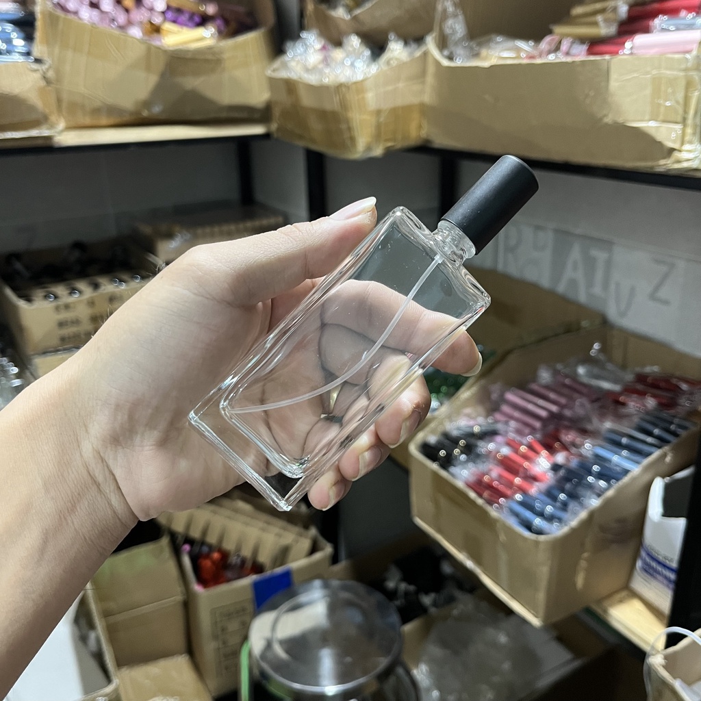 Lọ.Chai Đựng Nước Hoa dáng Cao-(Hàng Loại Đẹp)- Dung Tích 60ML