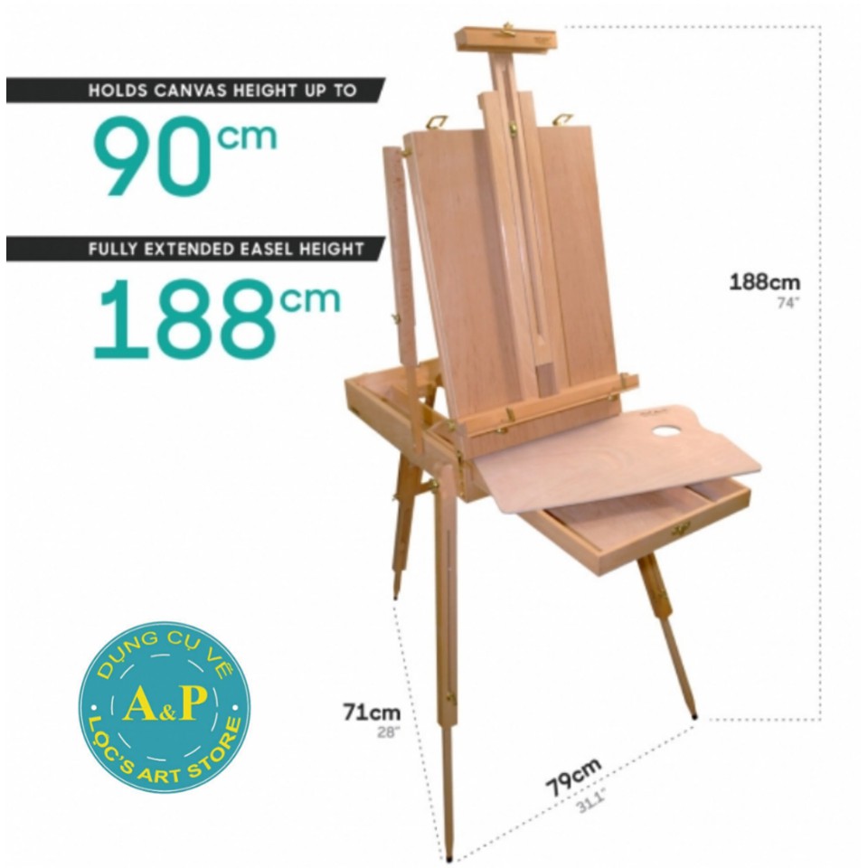 Giá vẽ Mont Marte MEA0003C