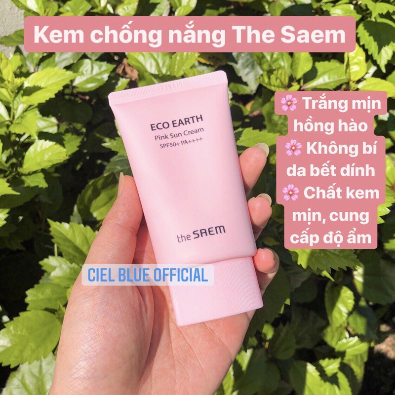 Kem Chống Nắng The Saem Kcn The Saem Eco Earth Power Sun Cream