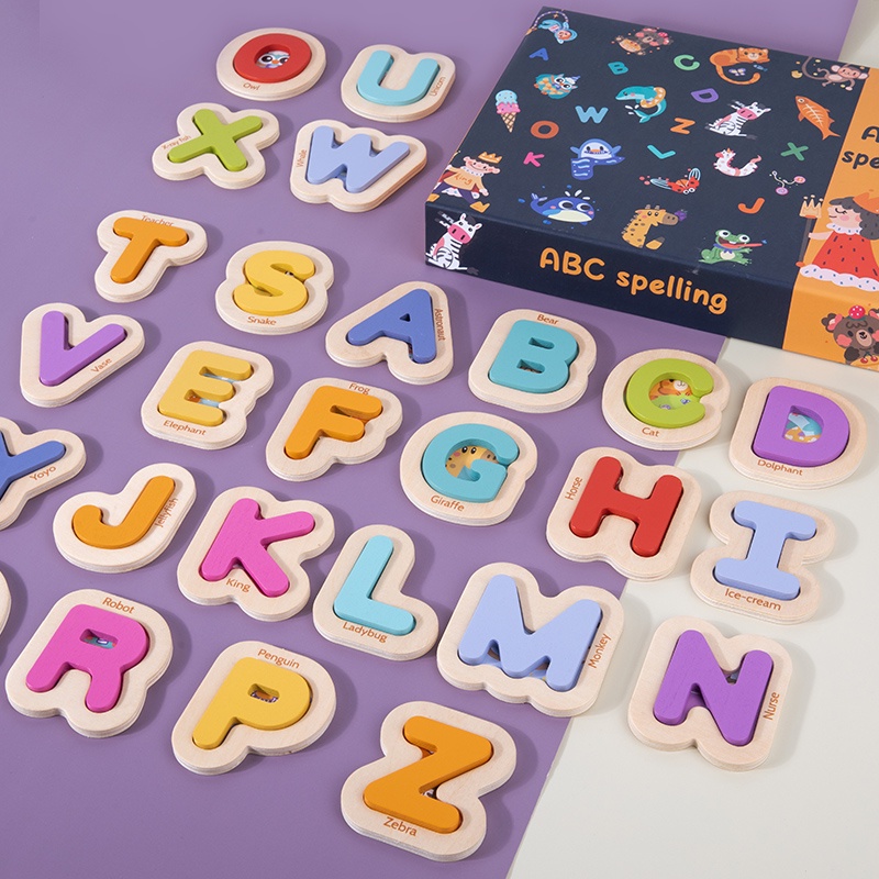 Liqui ABC Montessori Đồ Chơi Giáo Dục Cho Bé Từ 3 4 5 Tuổi