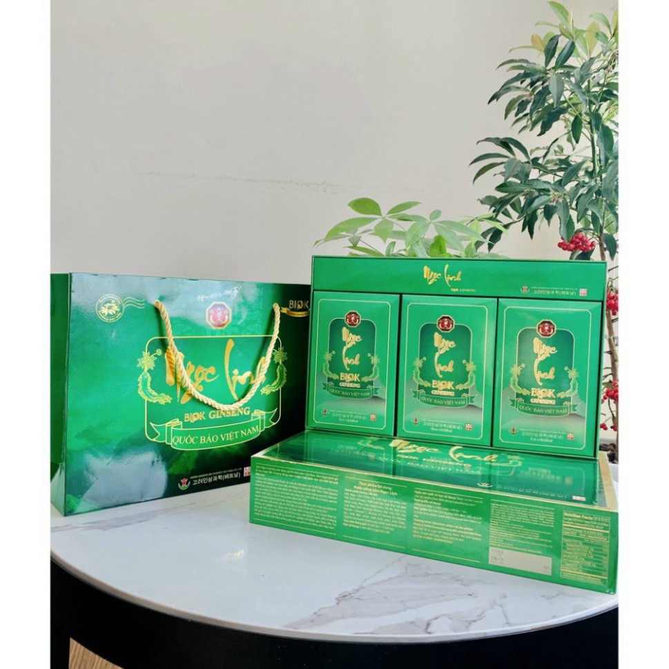 Sâm Ngọc Linh Biok - Quốc Bảo Việt Nam - Xách 15 Gói