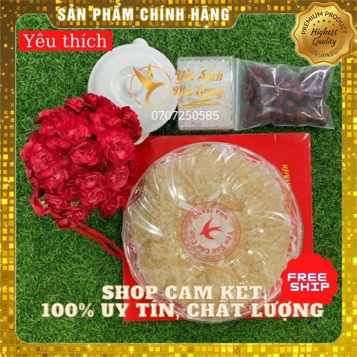 [GIẢM GIÁ + QUÀ TẶNG] Tổ Yến sào Vụn Loại 1 I Yến Sào Nha Trang I Yến Sào Khánh Hòa