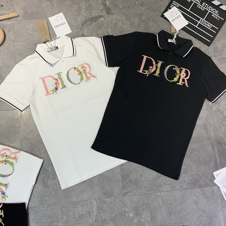 Áo Thun Nam Cổ Dệt, Áo Phông Polo In Chữ Cách Điệu Độc Lạ Chất Thun Cá Sấu Thoáng Khí - AC82 -ShopLTAquanaonam | BigBuy360 - bigbuy360.vn