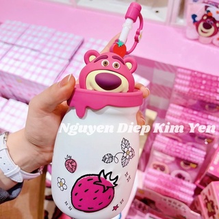 Bình dâu Losto xinh xắn Miniso 🍓