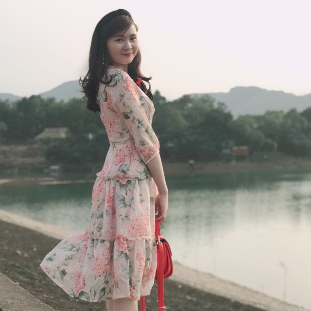 Váy hoa voan 💕💕💕