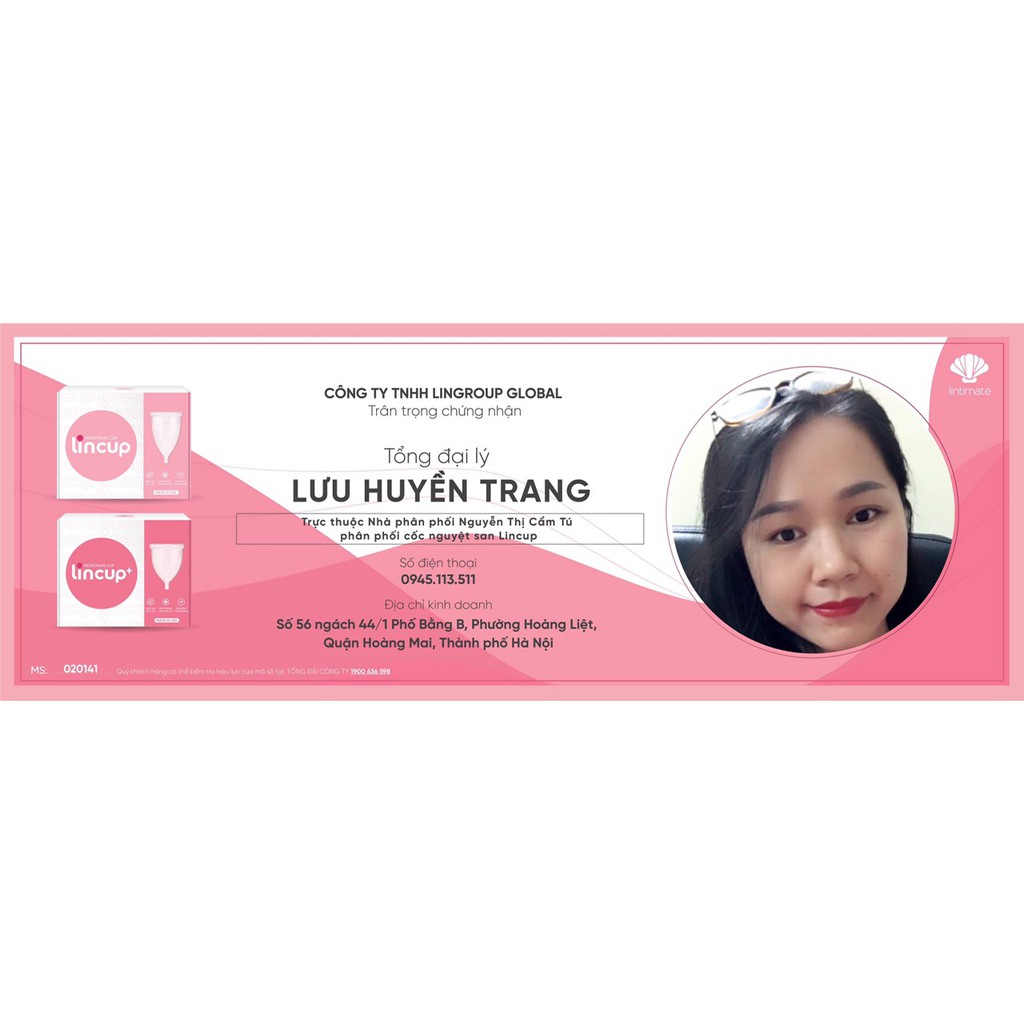 🌺  Mypham06  🌺  Bộ Cốc nguyệt san Lincup Sensitive, Lincup và Lincup+ chính hãng từ Mỹ của Lingroup MLN6  🌺