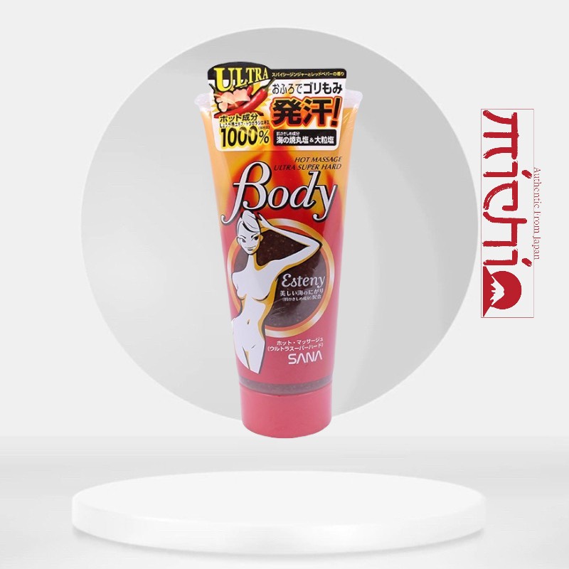 Kem Tan Mỡ Bụng Esteny Hot Body Massage Gel SANA Nhật 240g