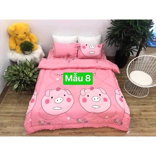 GA GIƯỜNG COTTON BỘ GỒM ( 1 GA + 2 VỎ GỐI NẰM )