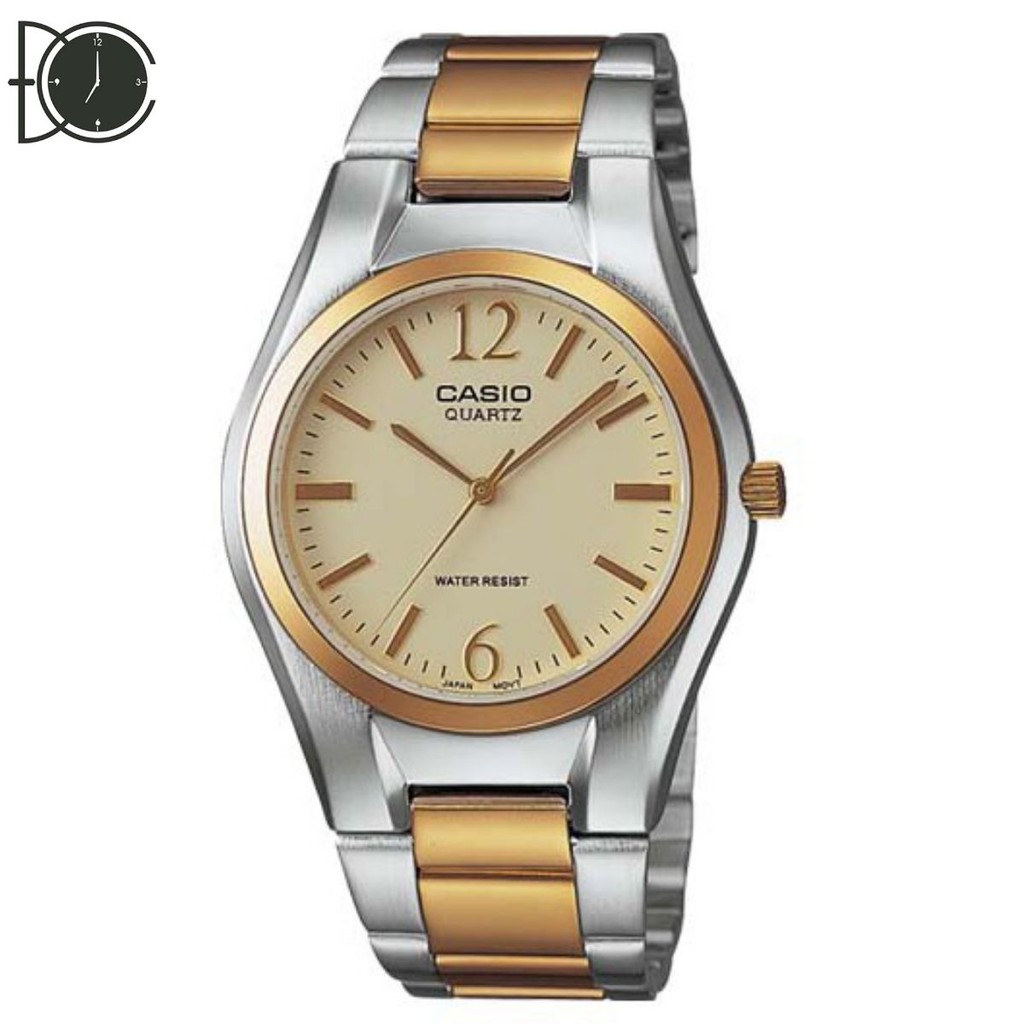 ĐỒNG HỒ CASIO NAM MTP-1253SG-9ADF - DÂY KIM LOẠI MẠ ION VÀNG - ĐỒNG HỒ ĐẠI CHÚNG
