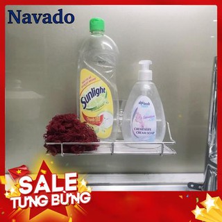 Kệ đựng đồ inox khoan khoan tường gs-3017 - siêu hot
