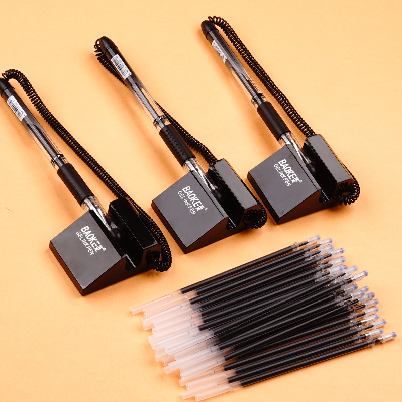 Bút để bàn màu đen tiện dụng cho văn phòng / ngân hàng