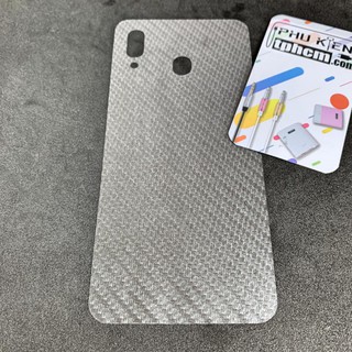 Dán mặt lưng carbon samsung a20 - a30