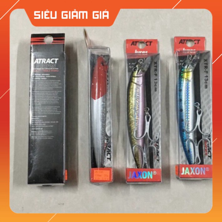 [Combo] [Combo] Mồi cá giả size 13cm 40g +13 cm 25g Mồi cá giả câu lure, câu biển, hồ lớn [Giá rẻ] [Giá rẻ]