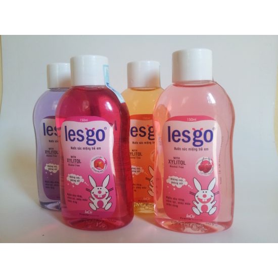 Nước súc miệng trẻ em Lesgo 150ml