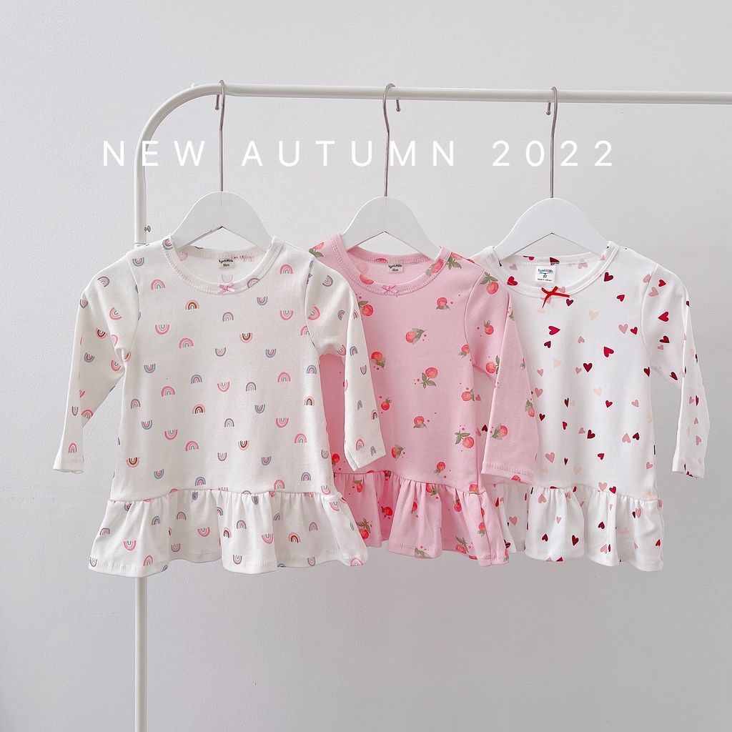 SET 3 VÁY ĐUÔI CÁ DÀI TAY CHO BÉ