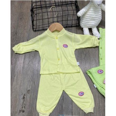 Bộ nỉ cotton Baby cho bé vải mềm mại cho be