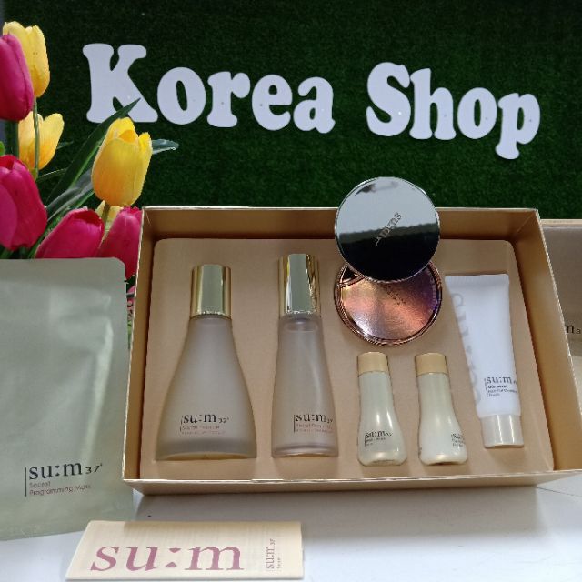 Set nước thần Su:m 37 hồi sinh tế bào da