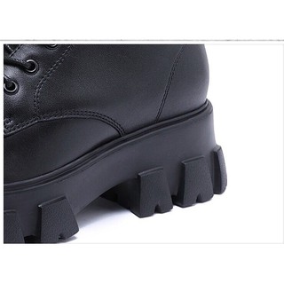 Bốt Nữ Dáng Dr.Martins Cao Cổ Da Cao Cấp G34