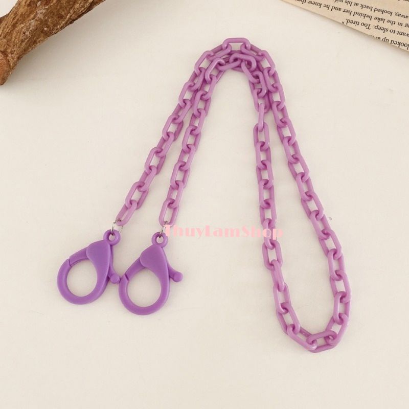 Dây đeo trang trí khẩu trang, kính mắt chống rơi trượt tiện lơi thời trang