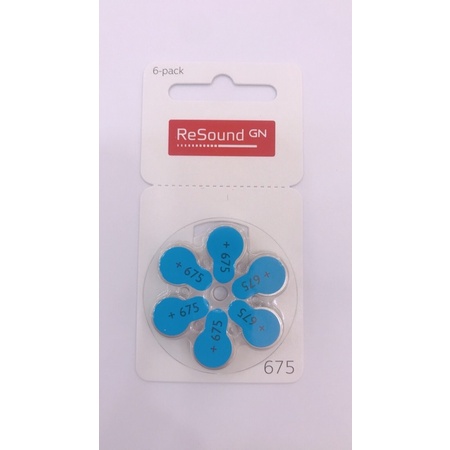 Pin máy trợ thính size 675 Resound