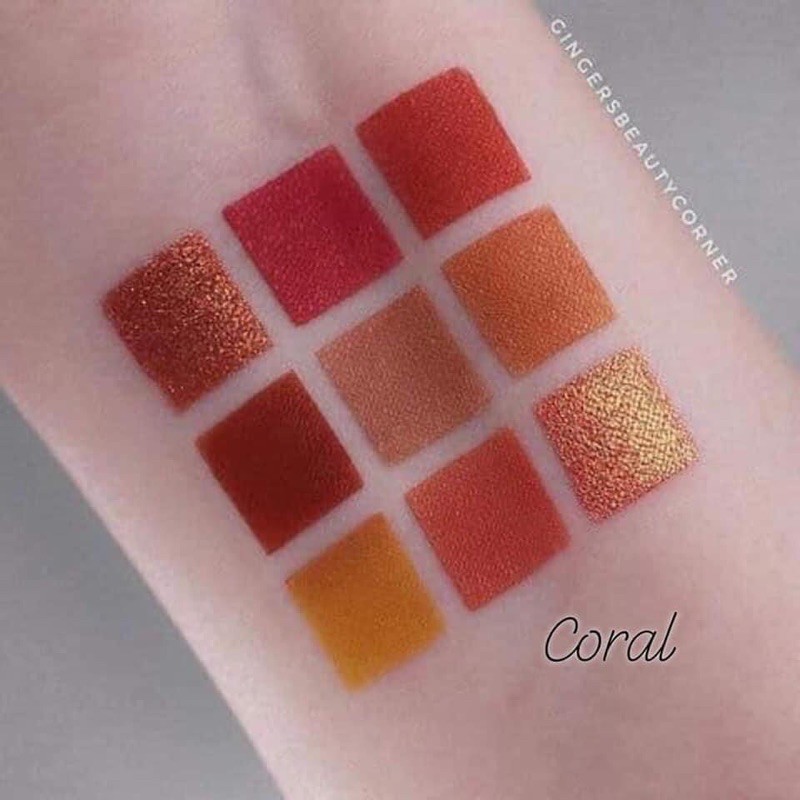 Bảng phấn mắt Huda Beauty Coral