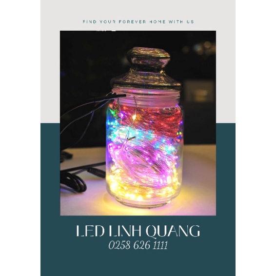 Dây đèn Led đom đóm xanh dương