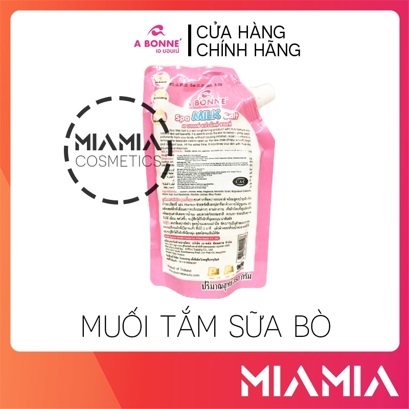 Muối Tẩy Tế Bào Chết Sữa Bò A Bonné Thái Lan Chính Hãng