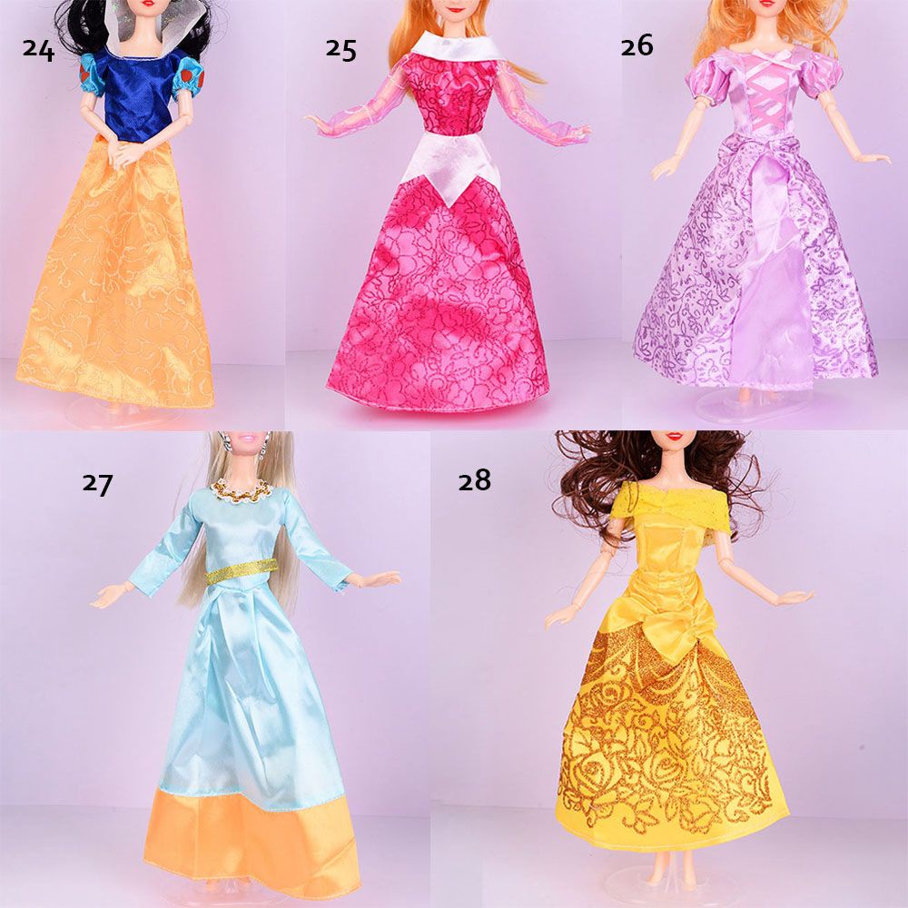 Đầm thời trang diy thiết kế dành cho cho búp bê 30cm