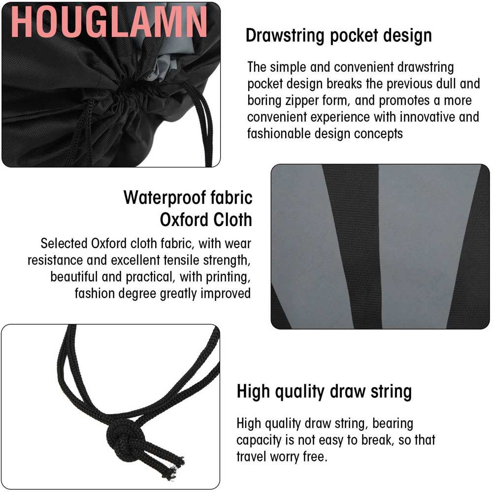 Set 5 túi dây rút chống thấm nước tiện dụng khi đi du lịch
 | BigBuy360 - bigbuy360.vn